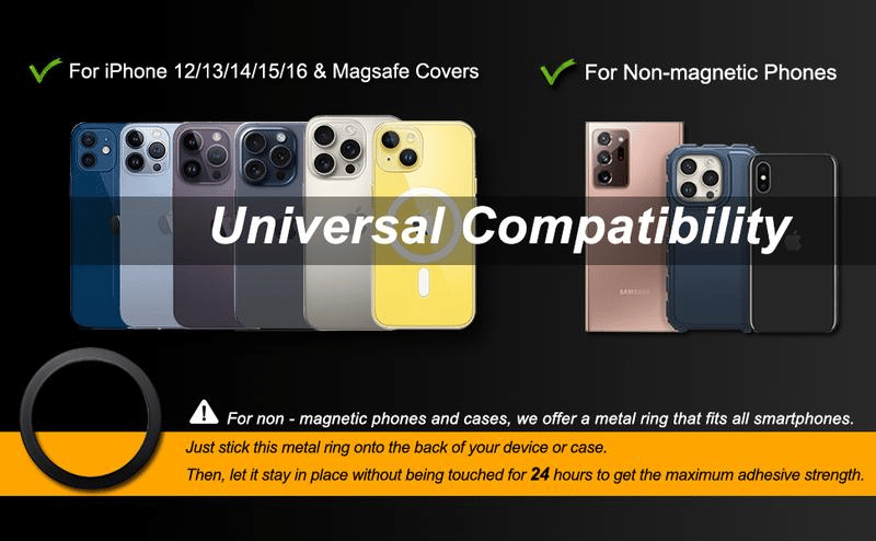 Magnetic Car Phone Holder حامل هاتف مغناطيسي للسيارة